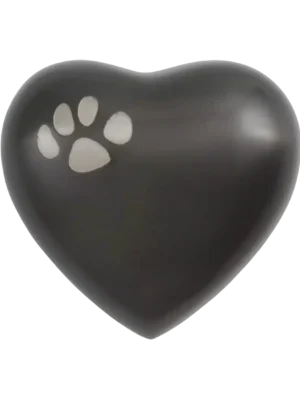 Classic Paws Slate Heart Shaped Pet Urn