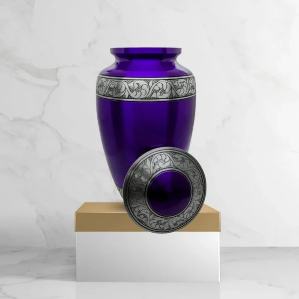 Royal Amethyst – Purple Cremation Urn