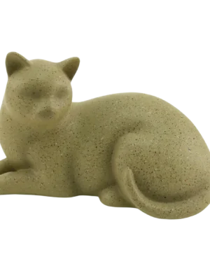 Cozy Cat Fawn Pet Urn