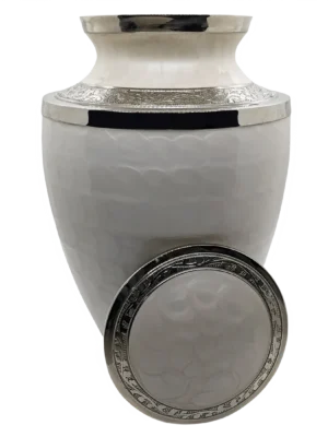 Cremation Urn – White